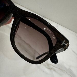 Tom Ford Dark Brown Sunglasses with Case